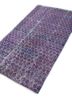 vintage pink and purple wool hand knotted Rug - FoldShot vintage pink and purple wool hand knotted Rug - FoldShot