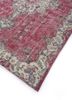 vintage red and orange wool hand knotted Rug - FoldShot