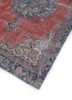 vintage red and orange wool hand knotted Rug - FoldShot