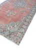 vintage red and orange wool hand knotted Rug - FoldShot vintage red and orange wool hand knotted Rug - FoldShot