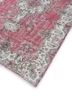 vintage pink and purple wool hand knotted Rug - FoldShot