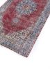 vintage red and orange wool hand knotted Rug - FoldShot