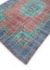 vintage blue wool hand knotted Rug - FoldShot vintage blue wool hand knotted Rug - FoldShot