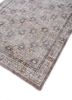 vintage beige and brown wool hand knotted Rug - FoldShot vintage beige and brown wool hand knotted Rug - FoldShot
