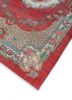 vintage red and orange wool hand knotted Rug - FoldShot vintage red and orange wool hand knotted Rug - FoldShot