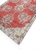 vintage red and orange wool hand knotted Rug - FoldShot vintage red and orange wool hand knotted Rug - FoldShot