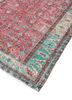 vintage red and orange wool hand knotted Rug - FoldShot