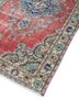 vintage red and orange wool hand knotted Rug - FoldShot