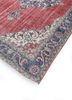 vintage red and orange wool hand knotted Rug - FoldShot vintage red and orange wool hand knotted Rug - FoldShot
