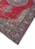 vintage red and orange wool hand knotted Rug - FoldShot vintage red and orange wool hand knotted Rug - FoldShot