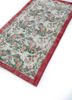 vintage red and orange wool hand knotted Rug - FoldShot