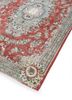 vintage red and orange wool hand knotted Rug - FoldShot vintage red and orange wool hand knotted Rug - FoldShot