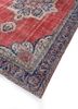 vintage red and orange wool hand knotted Rug - FoldShot vintage red and orange wool hand knotted Rug - FoldShot