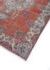 vintage red and orange wool hand knotted Rug - FoldShot vintage red and orange wool hand knotted Rug - FoldShot