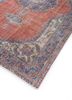 vintage red and orange wool hand knotted Rug - FoldShot vintage red and orange wool hand knotted Rug - FoldShot