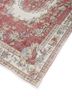 vintage red and orange wool hand knotted Rug - FoldShot