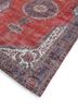 vintage red and orange wool hand knotted Rug - FoldShot vintage red and orange wool hand knotted Rug - FoldShot
