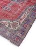vintage red and orange wool hand knotted Rug - FoldShot vintage red and orange wool hand knotted Rug - FoldShot