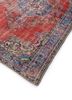 vintage red and orange wool hand knotted Rug - FoldShot vintage red and orange wool hand knotted Rug - FoldShot