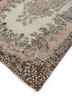vintage beige and brown wool hand knotted Rug - FoldShot