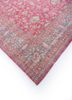 vintage red and orange wool hand knotted Rug - FoldShot
