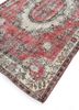 vintage red and orange wool hand knotted Rug - FoldShot vintage red and orange wool hand knotted Rug - FoldShot