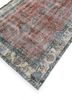 vintage red and orange wool hand knotted Rug - FoldShot