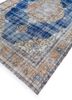 vintage blue wool hand knotted Rug - FoldShot vintage blue wool hand knotted Rug - FoldShot