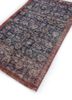 vintage blue wool hand knotted Rug - FoldShot vintage blue wool hand knotted Rug - FoldShot