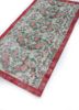 vintage green wool hand knotted Rug - FoldShot