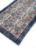 vintage grey and black wool hand knotted Rug - FoldShot