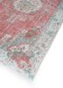 vintage red and orange wool hand knotted Rug - FoldShot