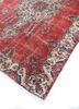 vintage red and orange wool hand knotted Rug - FoldShot vintage red and orange wool hand knotted Rug - FoldShot