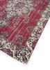 vintage red and orange wool hand knotted Rug - FoldShot vintage red and orange wool hand knotted Rug - FoldShot