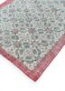 vintage red and orange wool hand knotted Rug - FoldShot vintage red and orange wool hand knotted Rug - FoldShot
