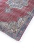 vintage red and orange wool hand knotted Rug - FoldShot vintage red and orange wool hand knotted Rug - FoldShot