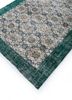 vintage green wool hand knotted Rug - FoldShot vintage green wool hand knotted Rug - FoldShot