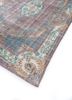 vintage blue wool hand knotted Rug - FoldShot vintage blue wool hand knotted Rug - FoldShot