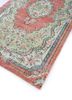 vintage green wool hand knotted Rug - FoldShot