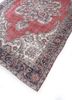 vintage red and orange wool hand knotted Rug - FoldShot vintage red and orange wool hand knotted Rug - FoldShot