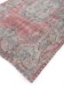 vintage red and orange wool hand knotted Rug - FoldShot