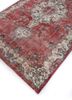 vintage red and orange wool hand knotted Rug - FoldShot vintage red and orange wool hand knotted Rug - FoldShot