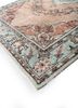 vintage beige and brown wool hand knotted Rug - FoldShot vintage beige and brown wool hand knotted Rug - FoldShot