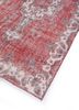 vintage red and orange wool hand knotted Rug - FoldShot