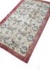 vintage red and orange wool hand knotted Rug - FoldShot vintage red and orange wool hand knotted Rug - FoldShot
