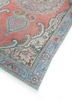vintage red and orange wool hand knotted Rug - FoldShot vintage red and orange wool hand knotted Rug - FoldShot