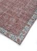 vintage red and orange wool hand knotted Rug - FoldShot