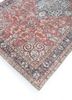 vintage red and orange wool hand knotted Rug - FoldShot vintage red and orange wool hand knotted Rug - FoldShot