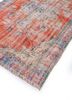 vintage red and orange wool hand knotted Rug - FoldShot vintage red and orange wool hand knotted Rug - FoldShot