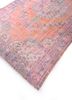 vintage red and orange wool hand knotted Rug - FoldShot vintage red and orange wool hand knotted Rug - FoldShot